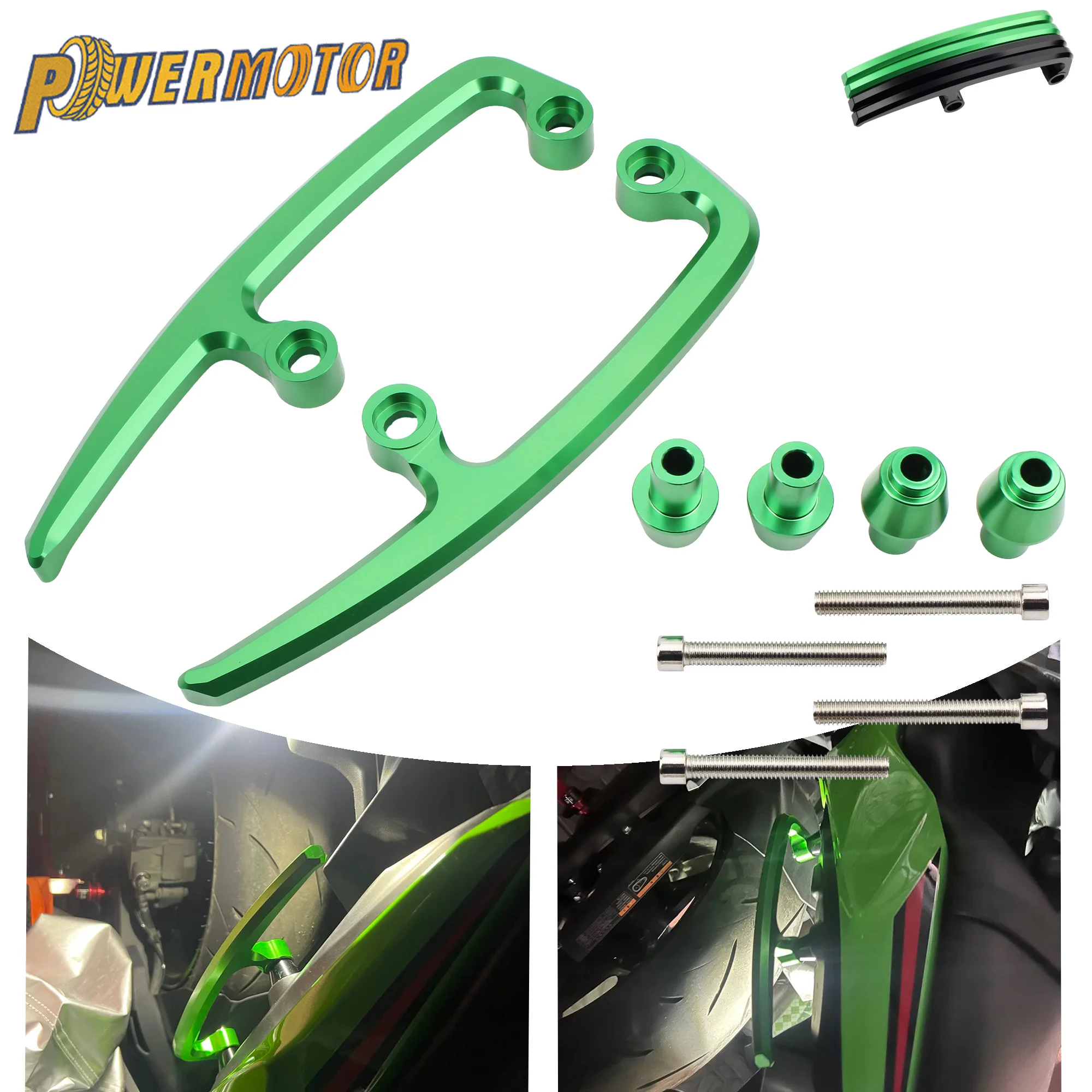 

2017 2018 Motorcycle Rear Passenger Seat Handle Grab Bar For Kawasaki Ninja 650 Z650 Handle Armrest Arm Rests Moto Accessories