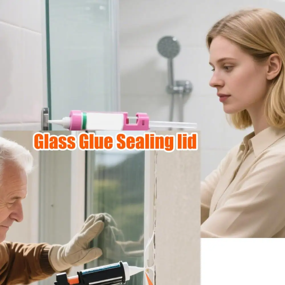 

Очиститель и колпачки для насадок герметика предотвращает высыхание стеклянных трубок, подходит для стандартных размеров, удобный инструмент «сделай сам»