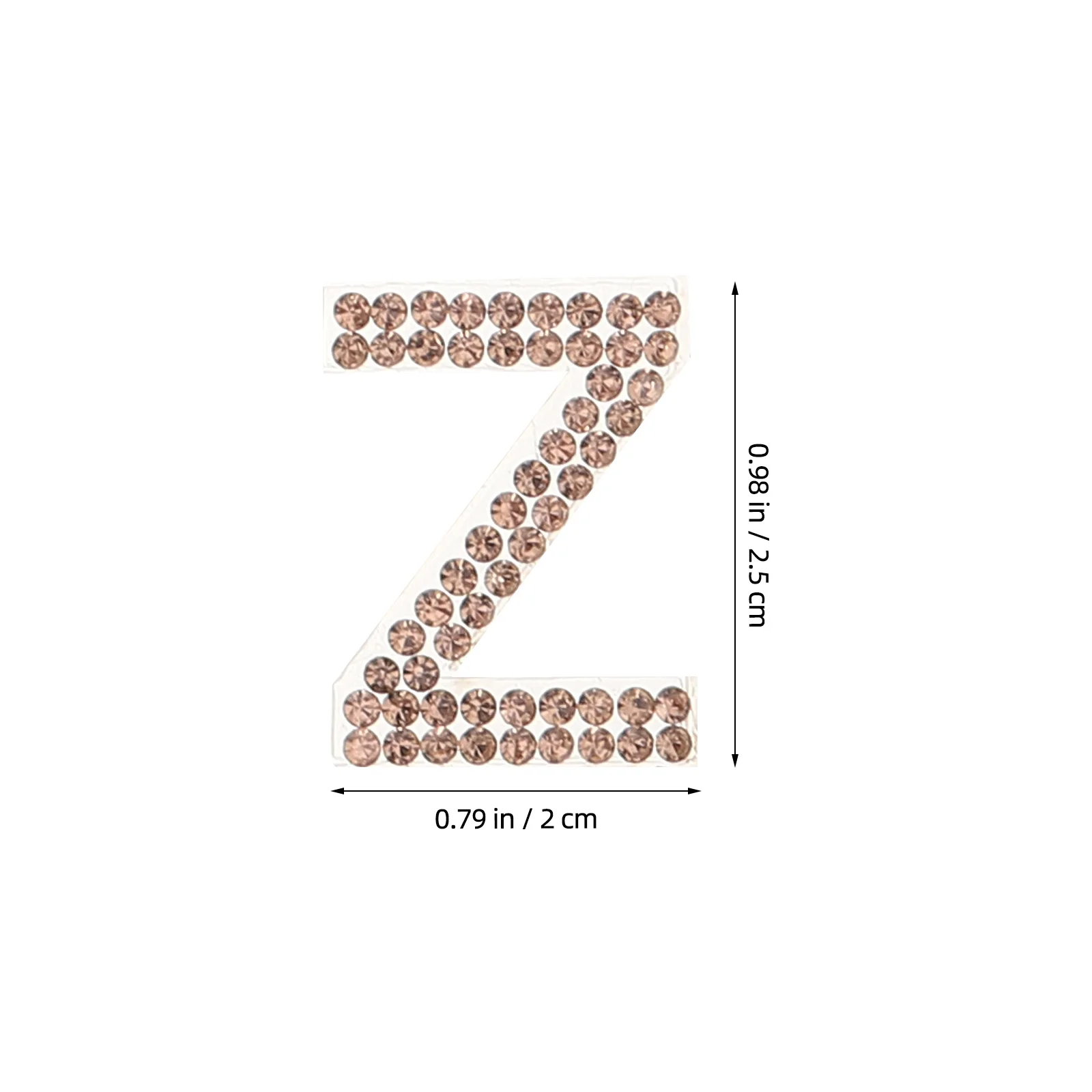 26 Stück Gold Strass Alphabet Patches Diy Kleidung Dekoration Selbstklebende Buchstaben Aufkleber Blätter für Hemden Jacken Hüte Taschen