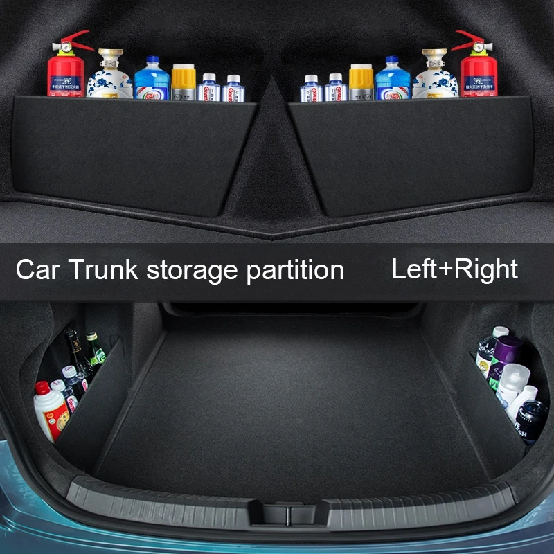 2pcs Car Trunk Boot Baffle Box For TOYOTA BZ5 2025-Present Auto Trunk Partition Parts Tail Box Storage Baffle Accessories