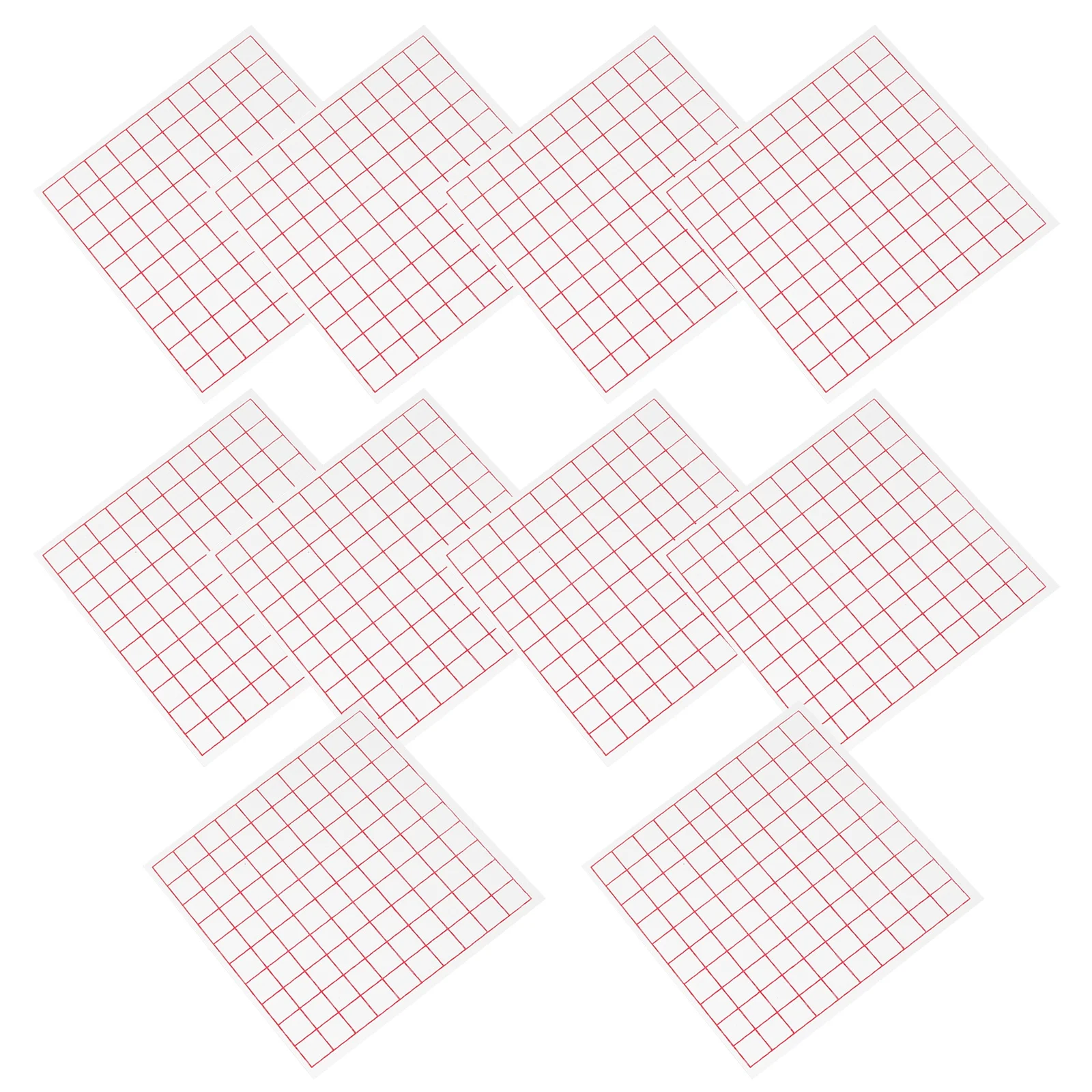 جهاز قياس المنطقة، صفائح شبكية مربعة لتعليم الرياضيات، أداة قياس خفيفة الوزن للطلاب، منطقة غير منتظمة