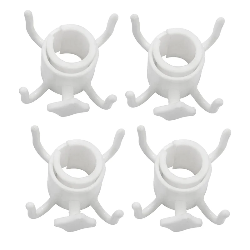 4 Pcs Outdoor Beach Umbrella Hook Nail Four Legs Hooks Adjustable Size Beach Hanger for Hanging Towels