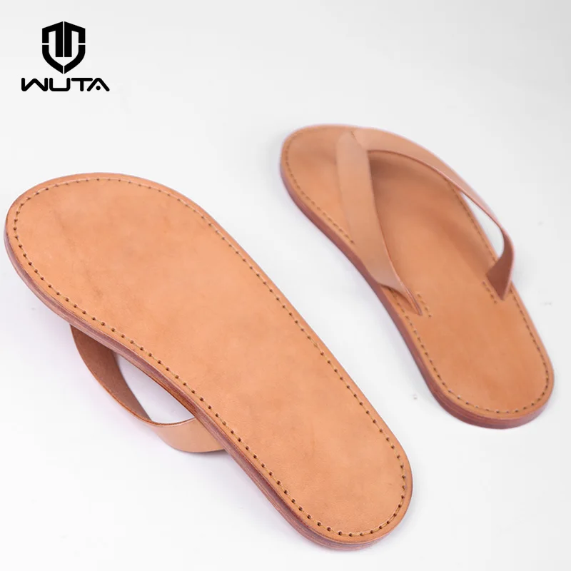 WUTA 726 Kraft Paper Template for DIY Men Flops Unisex Slipper Leather Set Craft Pattern Model