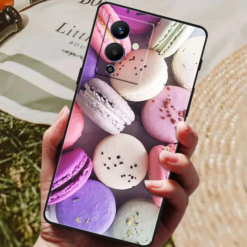 For infinix NOTE 12 PRO 5G Case X671B TPU Wolf Cat Silicone Bumper Cover for Infinix Note 12 Pro 5G Phone Case Note12 Pro 5G