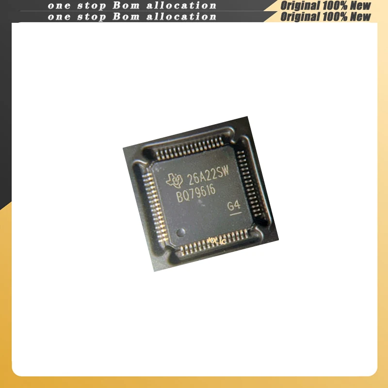 

5PCS/LOT BQ79616PAPRQ1 BQ79616PAP 79616PAPRQ1 QFP-64 Stock NEW Original