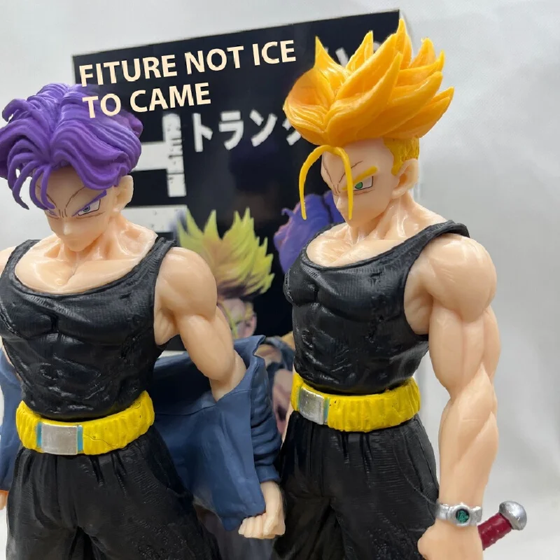 Bandai-figura de Dragon Ball Gk Sanctuary Tl Trunks, modelo de Anime Super Saiyan, adorno de dormitorio, adorno de coche, regalo de Halloween al por mayor