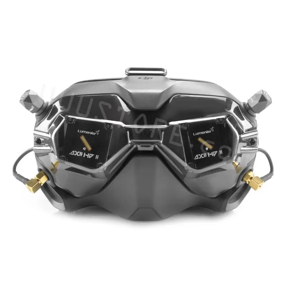 Lumenier AXII HD 2 Patch Visor 5.8GHz 8.4dBi with AXII HD 2 Stubby LHCP Antenna Combo Set for DJI Digital HD FPV Goggles RP-SMA