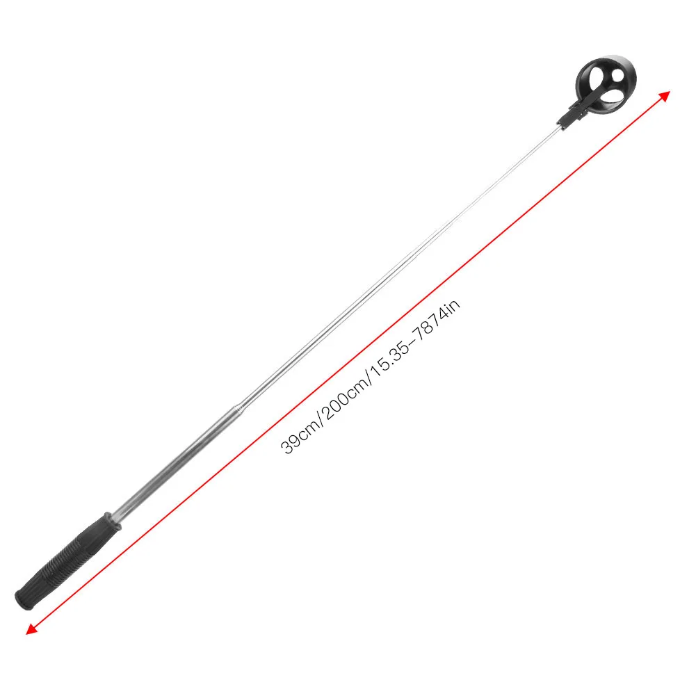 Lightweight 8 Sections Stainless Steel Telescopic Extendable Portable Golf Ball Catcher Retriever Picker Tool Accessory view 3