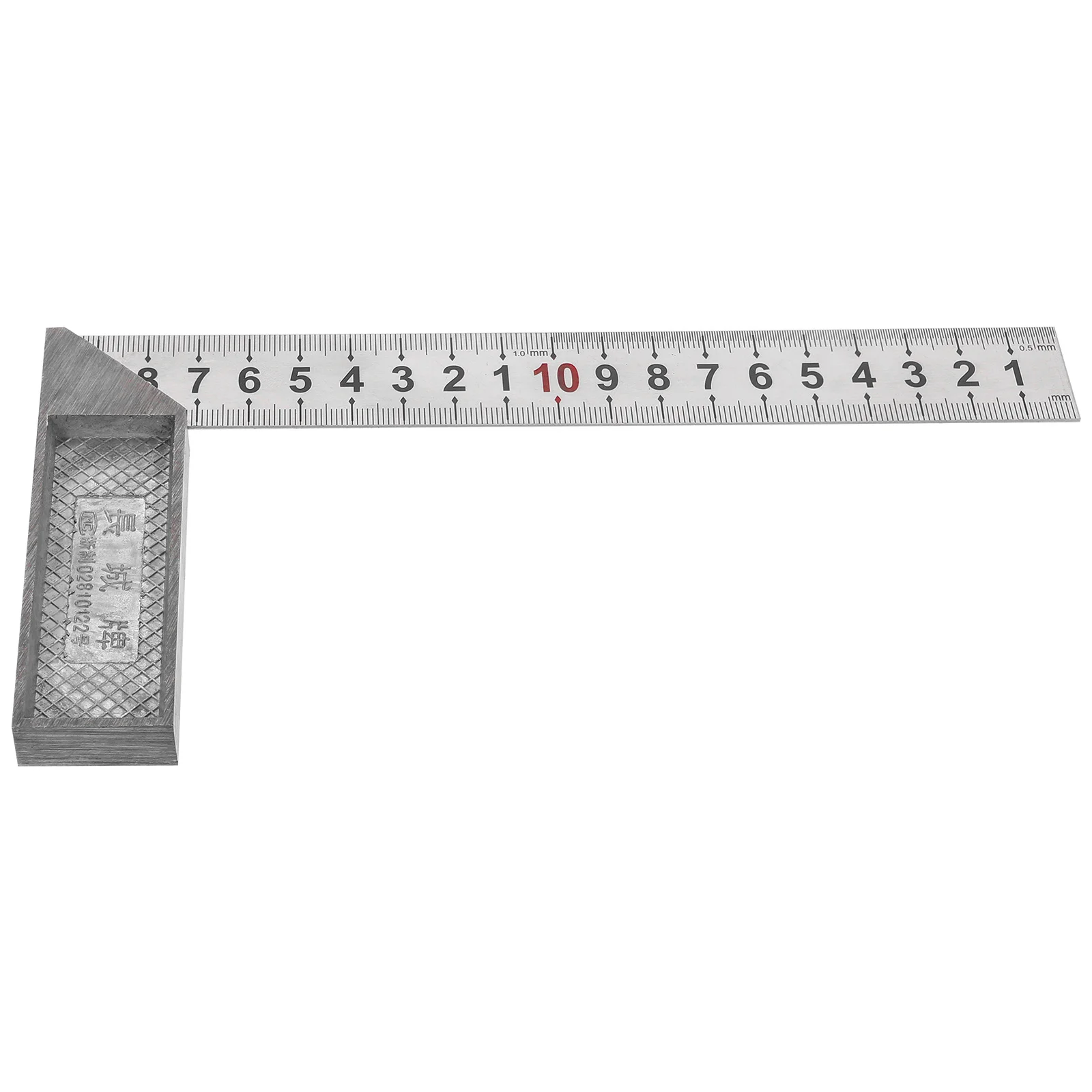 

Long Lasting Stainless Steel Ruler 90 Degrees L-Square Shape Perfect for Design Layout Testing L-Square Ruler Right Angle Gauge
