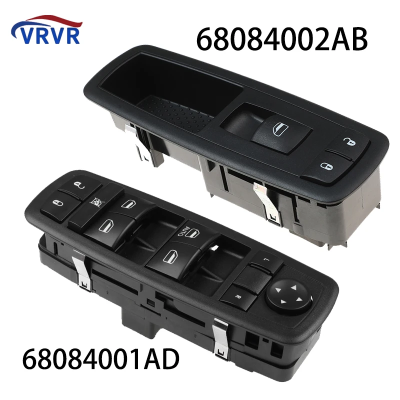 

VRVR 68084001AD 68084002AB Car Power Window Switch 68084001AC 901486 68084002AA DWS2042 For 11-16 Dodge Journey