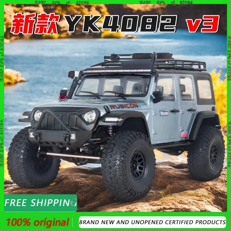 

1/8 YIKONG YK4082 V3 Muma RC Remote Control Climbing Car Professional 4WD Door Bridge Differential Lock Off road Vehicle