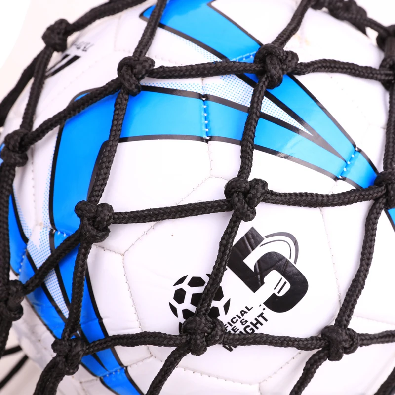 1PC Voetbalnetzak Nylon Bold Opbergtas Enkele Bal Draag Draagbare Apparatuur Buitensporten Voetbal Basketbal Volleybal Tas