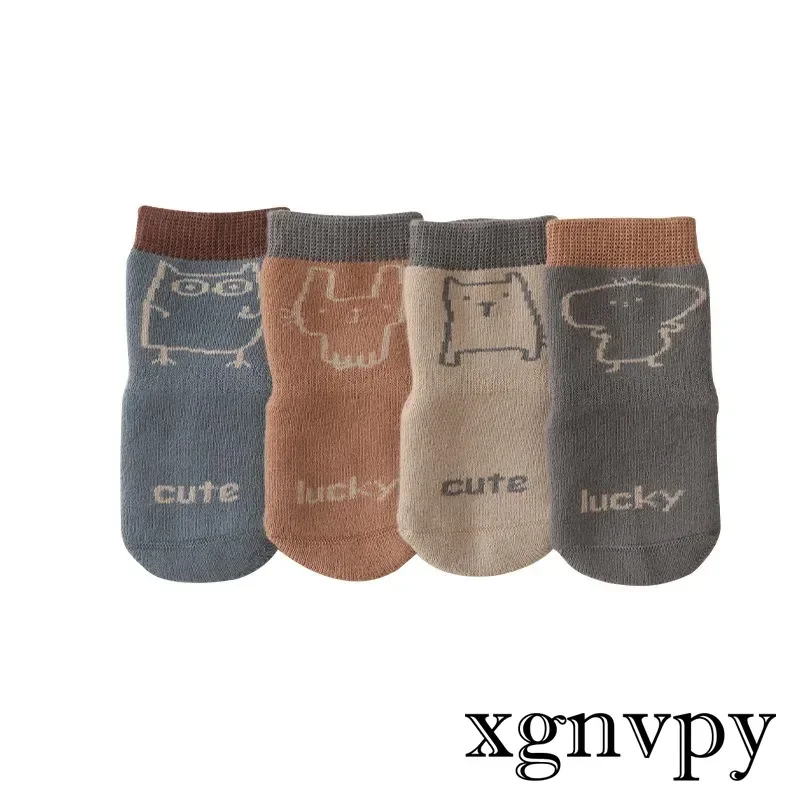 Baby socks Autumn and winter new thick warm wool baby floor socks silicone non-slip toddler socks