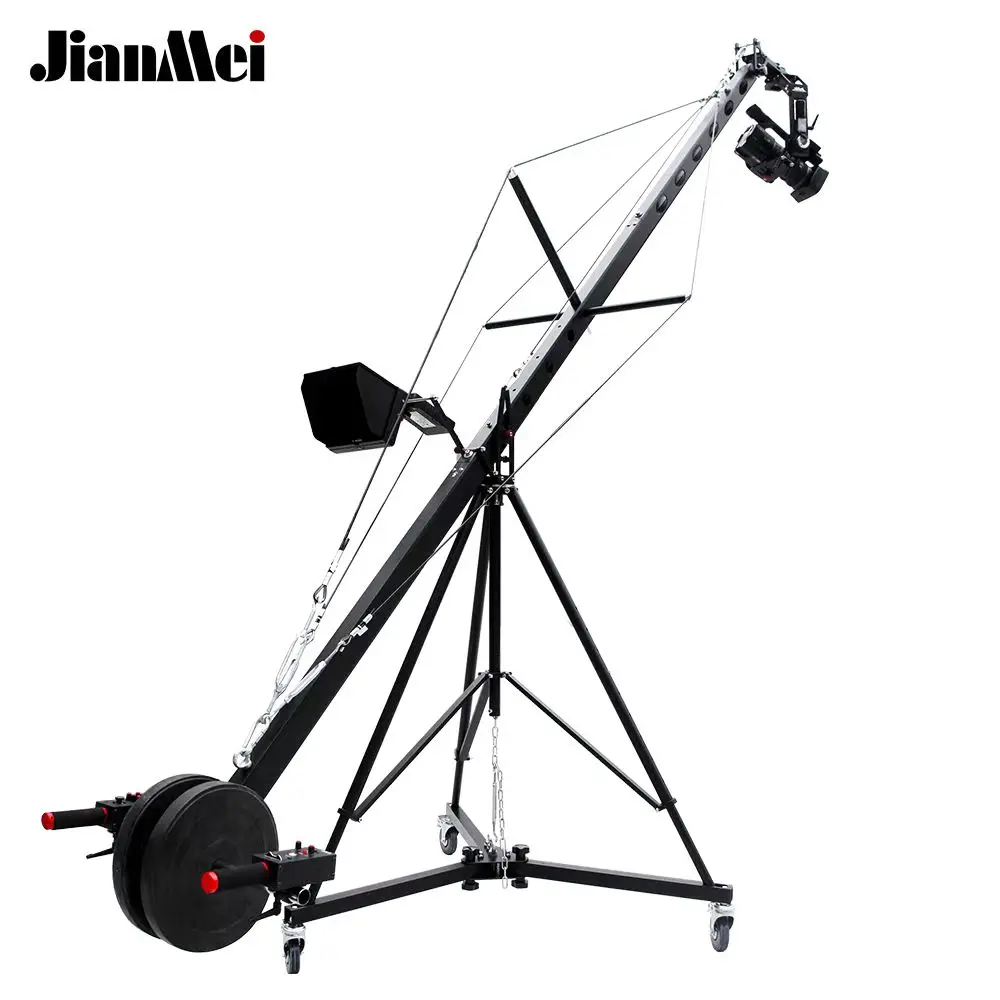 JianMei DS5-8M الثقيلة متعددة الوظائف سبائك الألومنيوم كاميرا الجيب الذراع قابل للتعديل والتدوير لمختلف زوايا الرماية