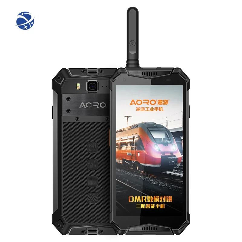 Android Dual band two-way radio poc public network dmr explosion-proof walkie talkie mobile phone