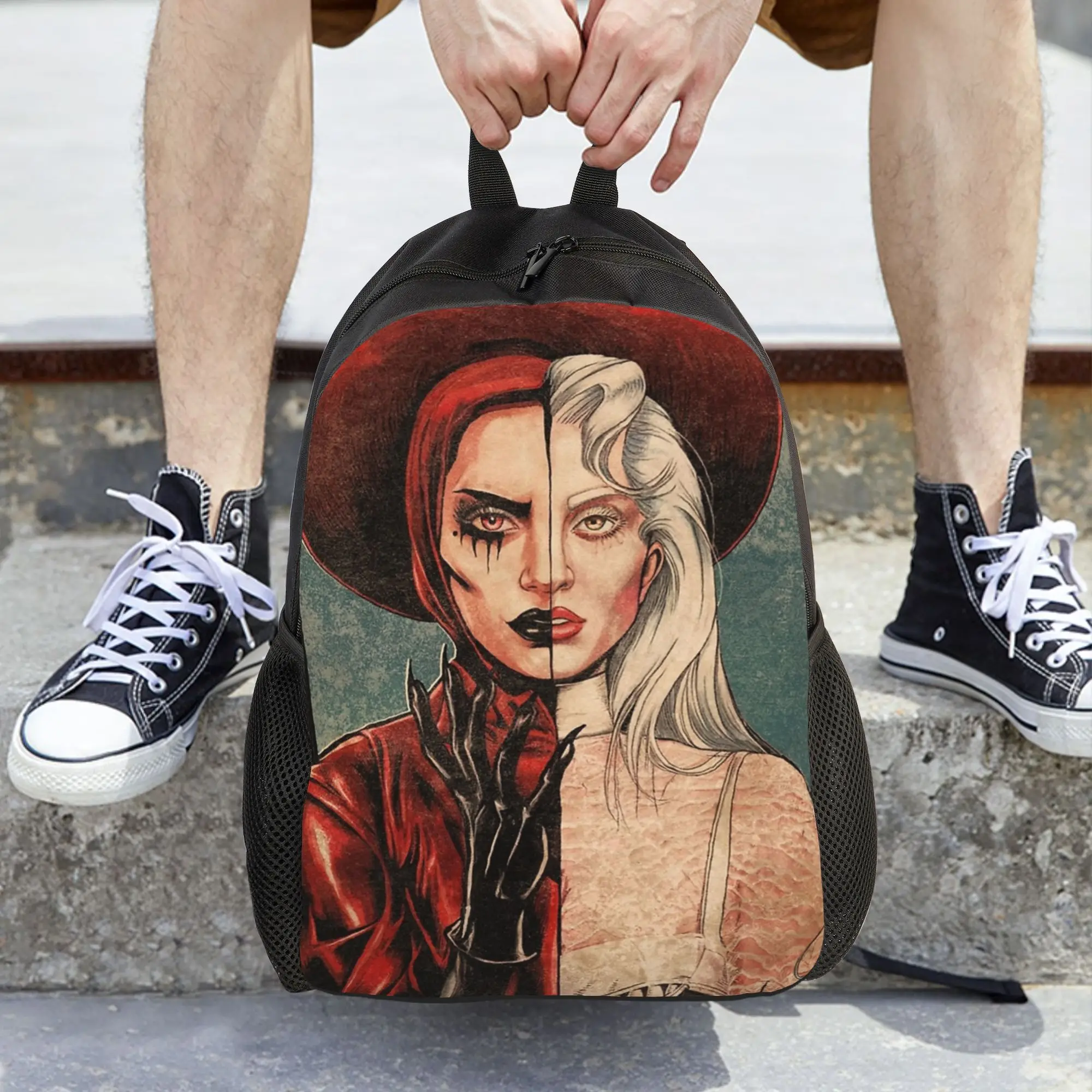 

Женский рюкзак Lady Gaga Abracadabra, повседневная детская школьная сумка, рюкзак для ноутбука, детская дорожная сумка через плечо