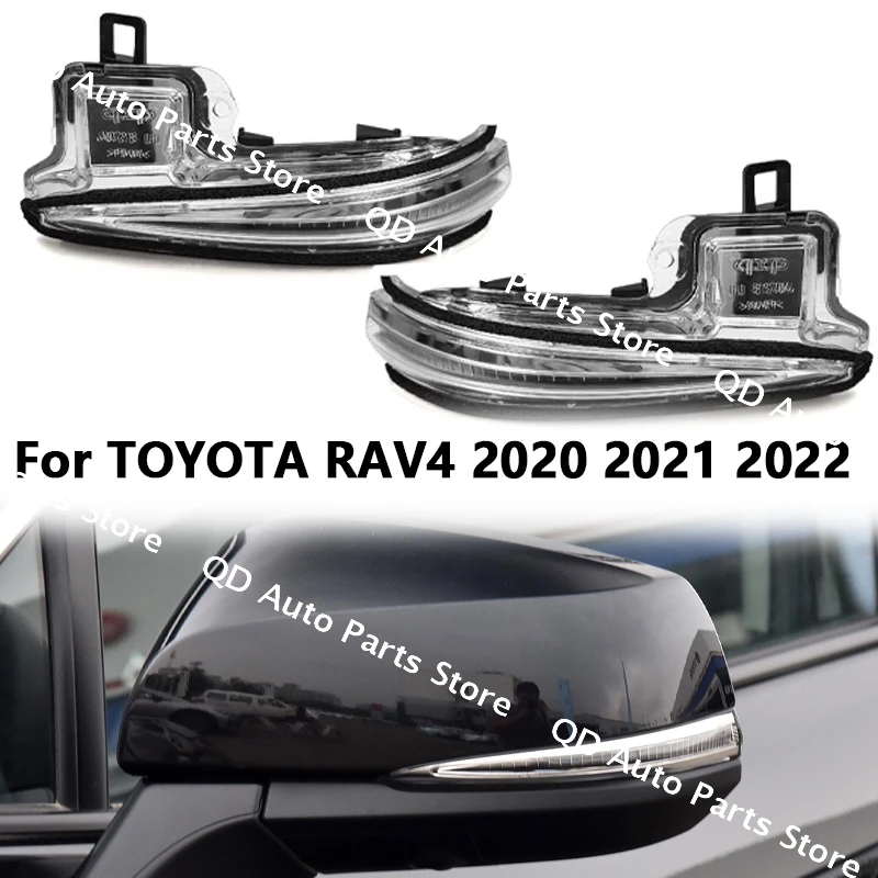 81730-0R040 81740-0R040 Car Exterior Rearview Mirror Light Turn Signal Light Lamp Blinking Flash Light For TOYOTA RAV4 2020-2022