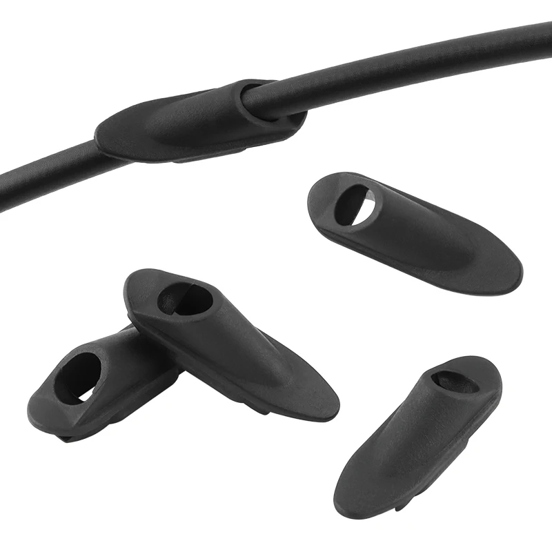 10PCS/Lot Bicycle Frame Embedded Brake Shifter Line Pipe Cable Tube Buckle Fixed Device Cycling Single Hole Wire Tube Clamp Tool