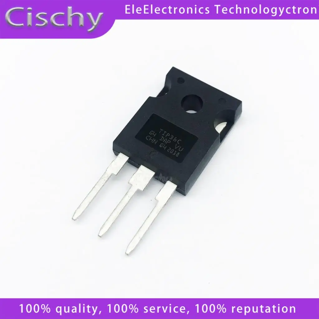 TIP35C TIP36C TIP142 TIP147 TIP2955 TIP3055 TO-247 NPN e IC Original, 5 uds./lote