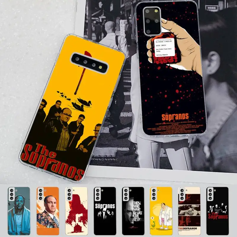 

The Sopranos TV Phone Case for Samsung S21 A10 for Redmi Note 7 9 for Huawei P30Pro Honor 8X 10i cover