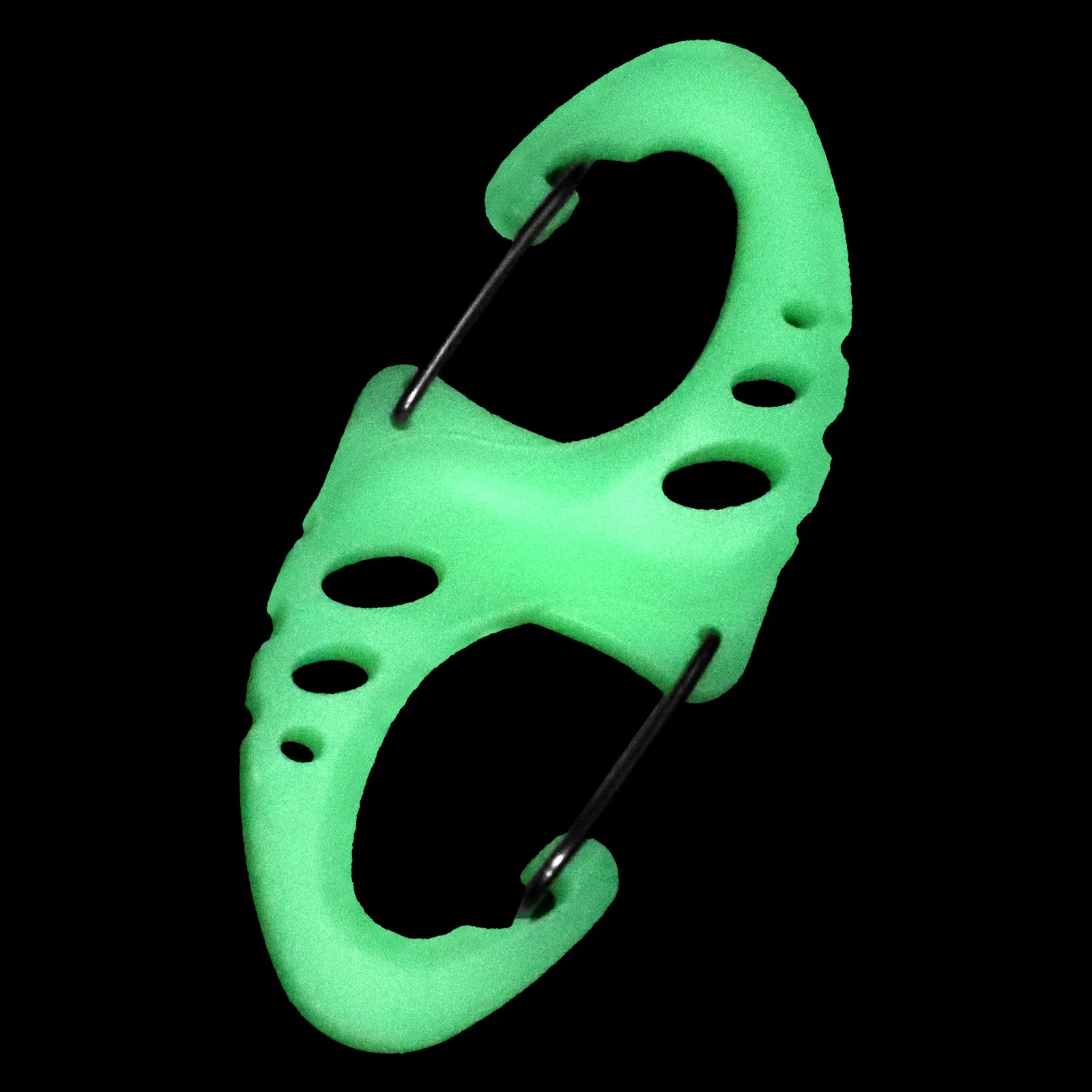 ليلة توهج الغوص مزدوجة نهاية الترباس المفاجئة الثقيلة الزناد كليب هوك مقاطع معدنية للغوص المزدوج الوجهين فصل