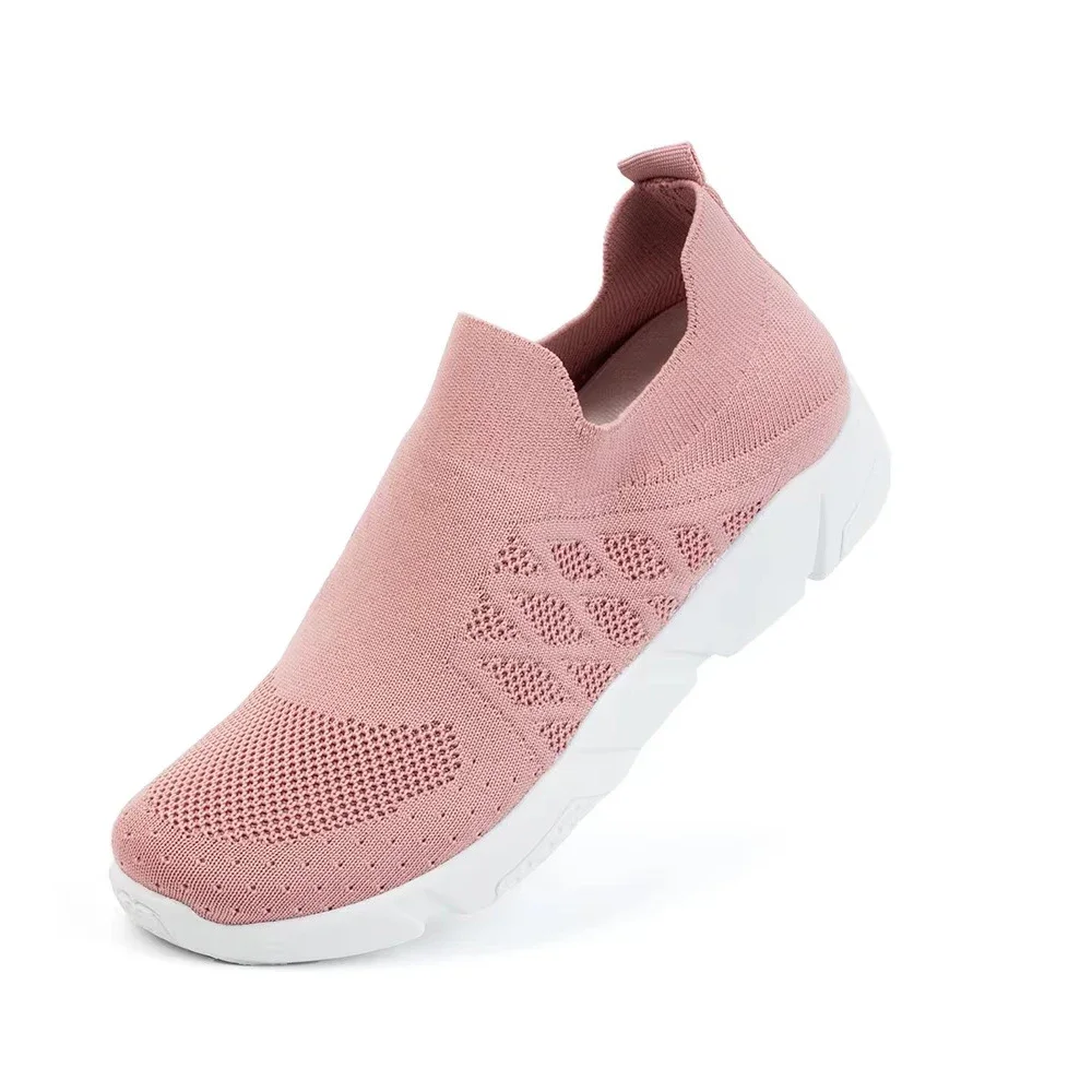 Samilor Summer Flying Weave Sneakers Super Light Comfortable Vulcanized Shoes Female Mesh Breathable Sneakers Women Shoes