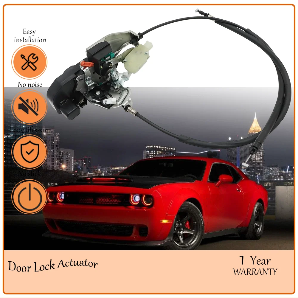 

Front left Driver Door Lock Actuator Car Locks Fit for Dodge Challenger 2015-2023 OE 68174641AC 68174641AE 68174641AF 68174641AG
