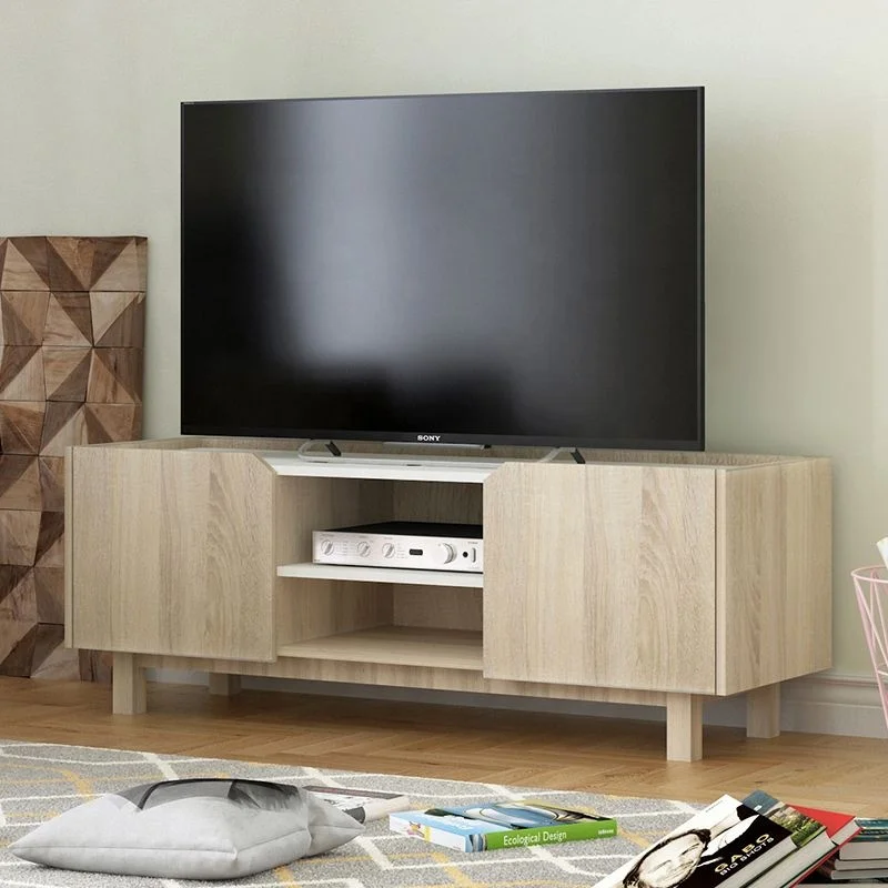 

Custom 2023 Living Room Cabinet Furniture Wood Modern Media Entertainment Center TV Stand, Tv Unit Table