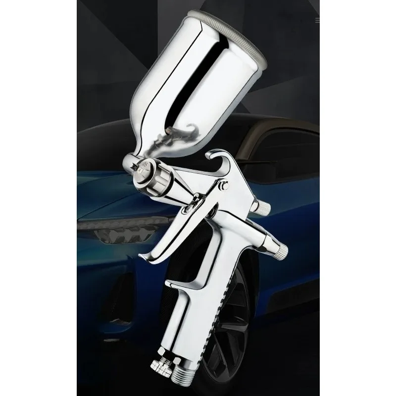 R2 Pneumatic Paint Spray Gun Small Nozzle Touch‑Up Spray Gun For Leather Craft Art Drawing Outlining Spraying Work