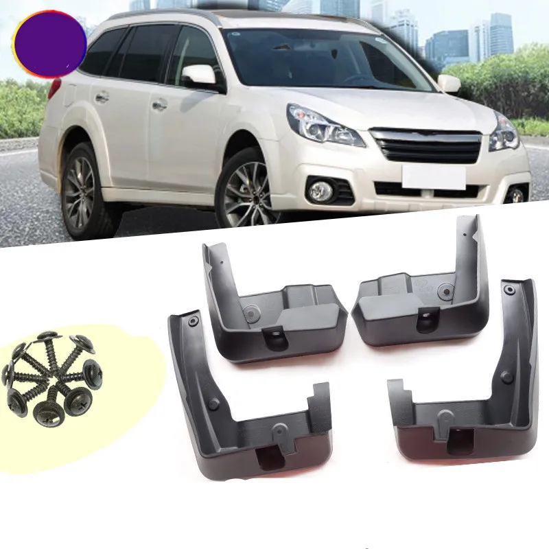 

Car Mudguards Fender Fit For Subaru Outback 2010 - 2014 4th Gen Mudflaps Splash Guards Mud Flaps Mud Guards Fenders Accessories