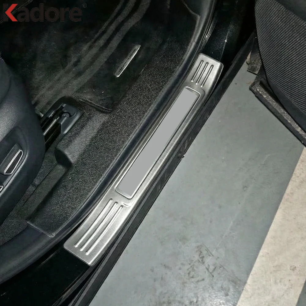Car Accessories Outer Door Sill Scuff Plates Protectors Thresholds For Toyota Highlander Hybrid 2021 2022 2023 2024 2025 2026