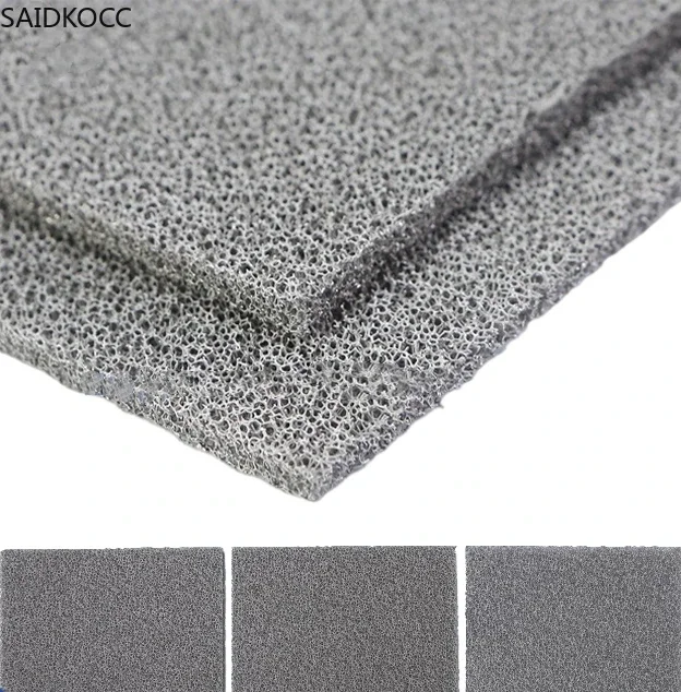 SAIDKOCC Foam iron nickel Porous metal foam iron electrode battery iron nickel mesh mesh foam Fe nickel experimental material