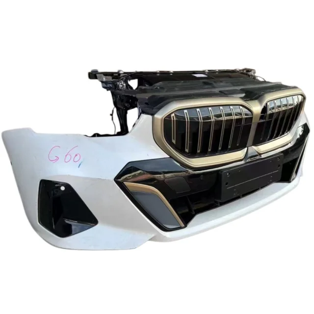 Complete Front End Kit for 5 Series G68  G60Bumper+Headlight+Radiator+Grille Second Hand Assembly