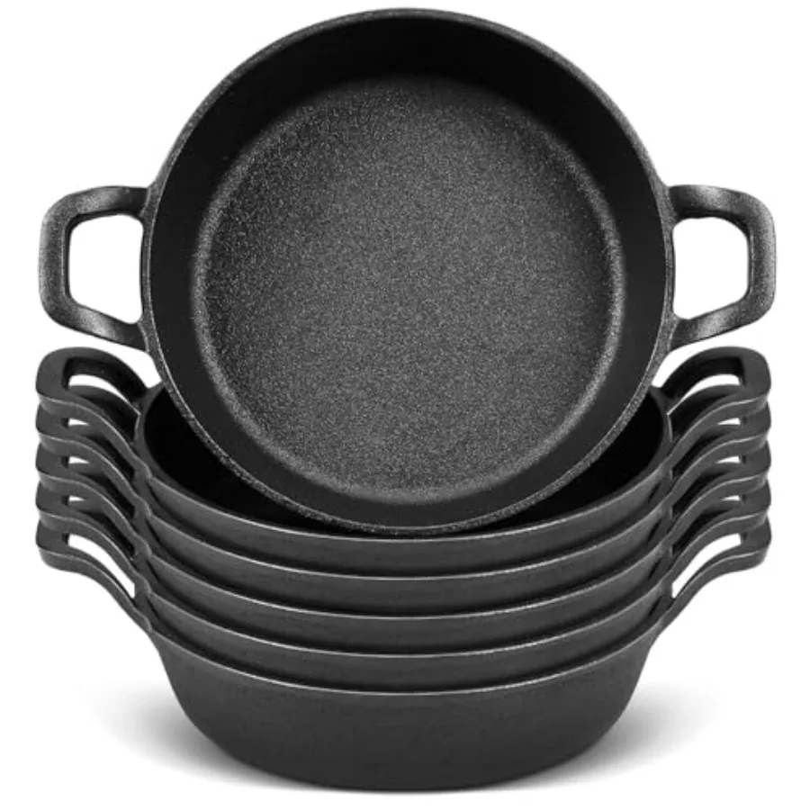 

Миниатюрные чугунные сковородки. Набор мини-форм из чугуна: черные жаровни, кастрюли и сковородки для кухни, пригодные для использования в духовке