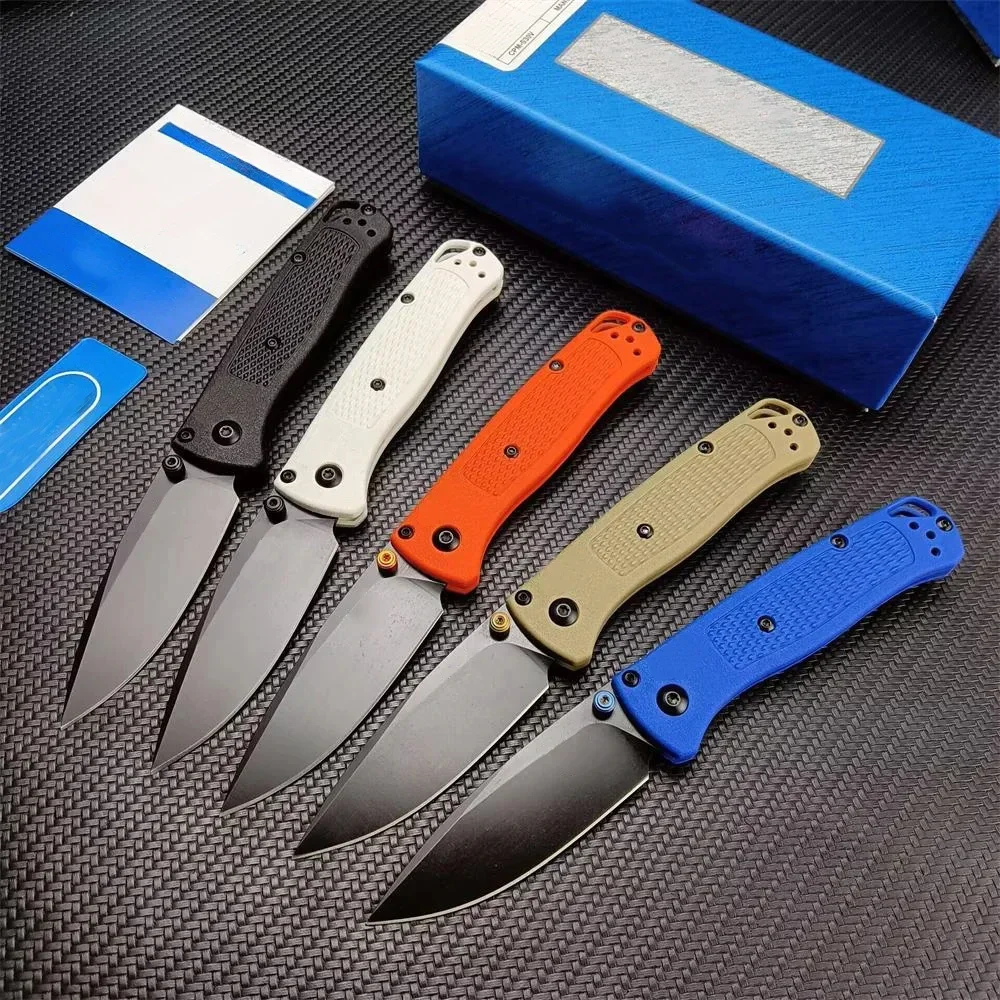 BM 533 Mini Tactical EDC Camping Jackknife Pocket Knife Outdoor Adventure Rescue Manual EDC Hunting Folding Knife Hiking Tools