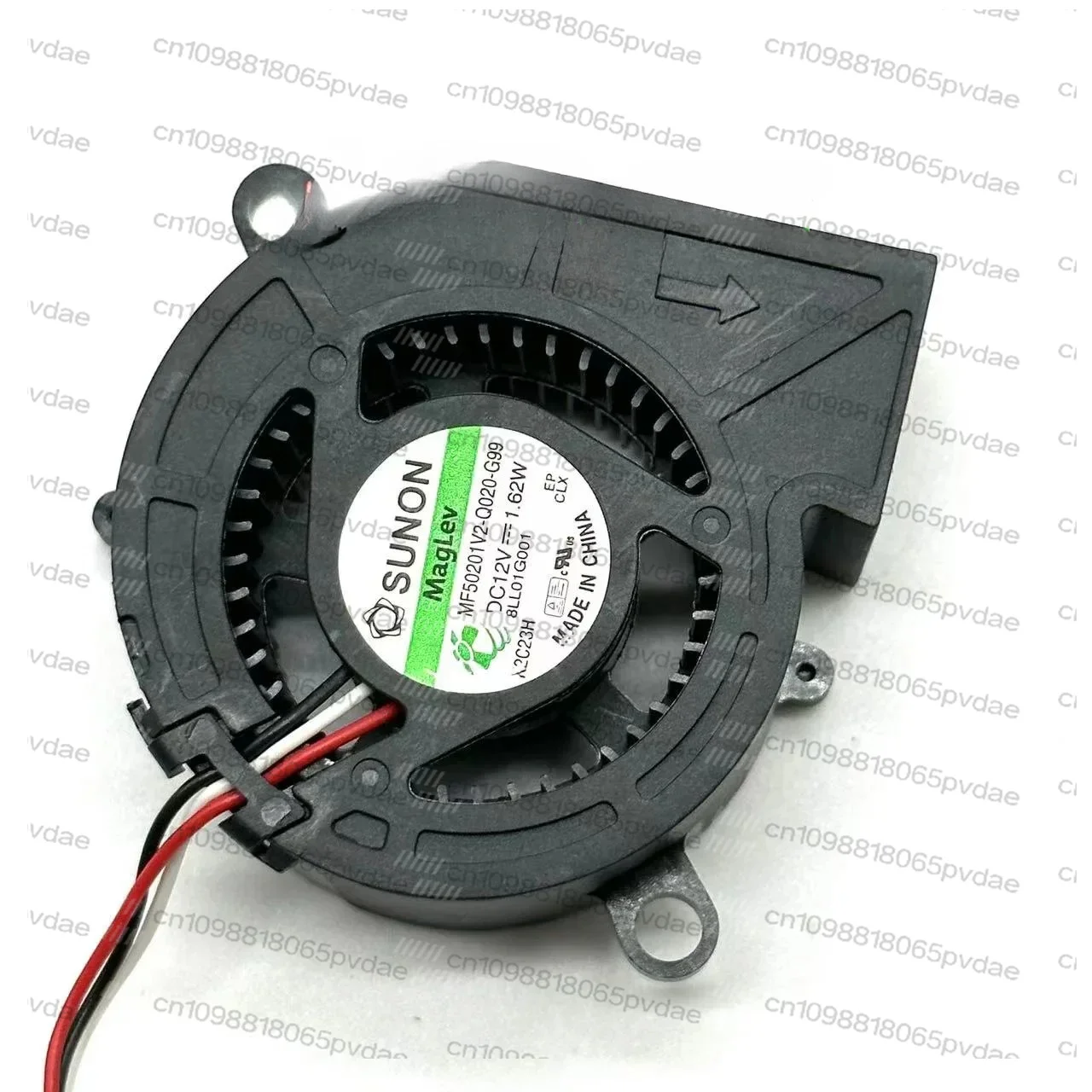 SUNON MF50201V2-Q020-G99 DC 12V 1.62W 50x50x20mm 3-wire Server Cooling Fan