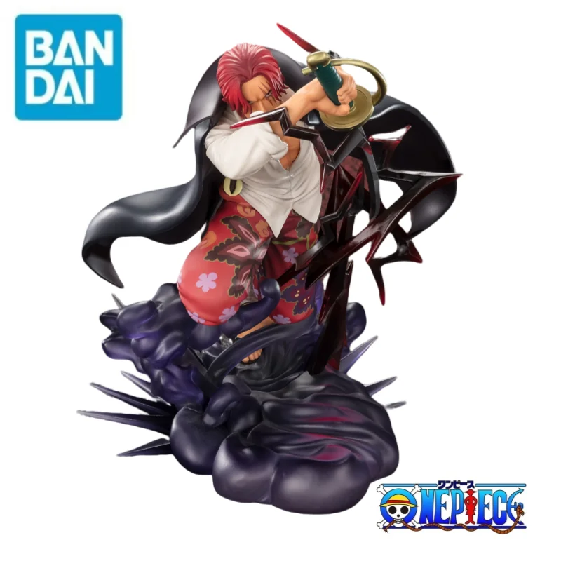

In Stock Bandai Original One Piece Shanks 100% Genuine Holiday Gifts Figurine Model Ornaments Statue Anime Merchandise Toys