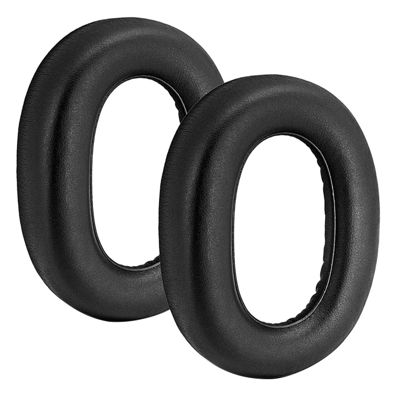 1 par substituição almofadas de ouvido capa de almofada respirável earpads para jabra elite 85h sem fio com cancelamento de ruído fones de ouvido