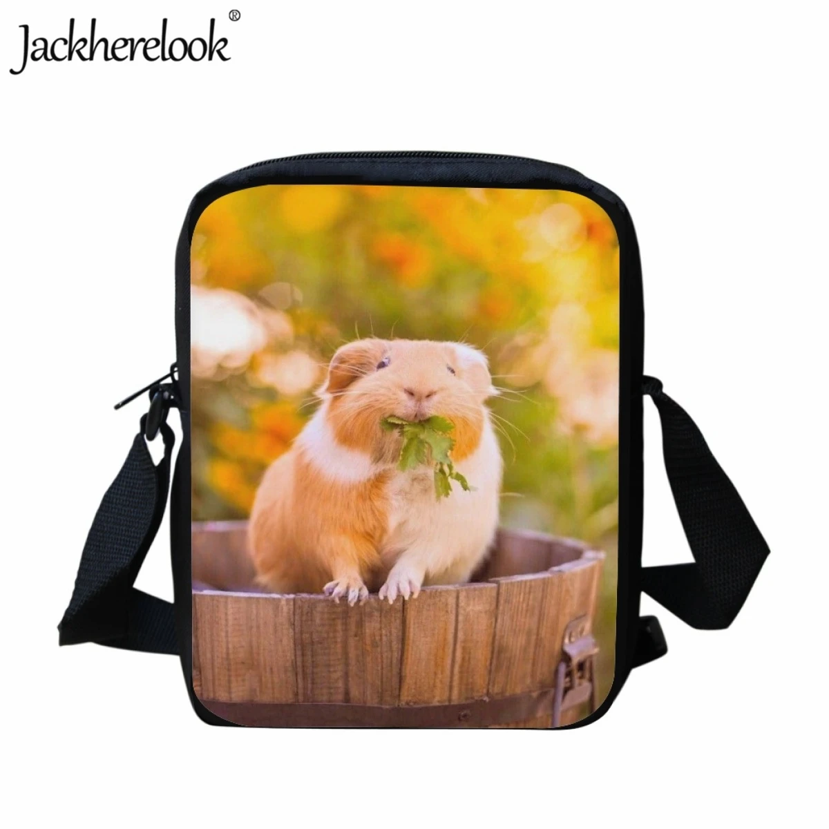 

Jackherelook Guinea Pig 3D Printing New Shoulder Bag for Ladies Casual Travel Crossbody Bags Fashion New Kids Small School Bag