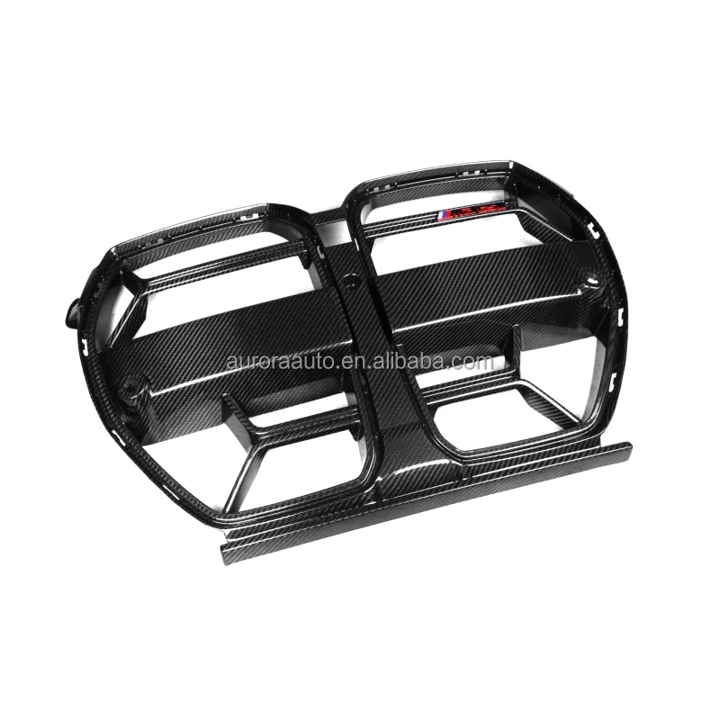

CSL Dry Carbon Fiber Front Grille and Bumper Gille Stylish Body Kit for G80 M3 G82 M4