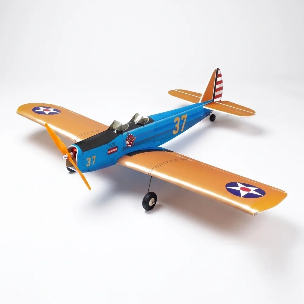 Kit de Estructura de Avión de Entrenamiento RC de Espuma EPP PT-19 de 35" | Micro DIY de Ala Fija para Principiantes y Vuelo en Parque