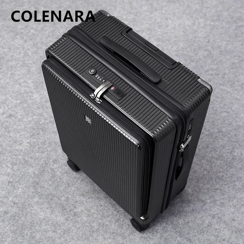 COLENARA Luggage 20 Inches Zipper Boarding Box 24 