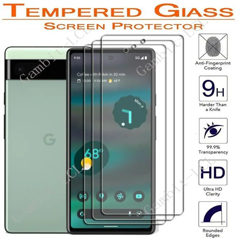 For Google Pixel 7A 6A 5A 5G 4A 4G 3A 2 3 4 5 6 7 XL 2XL 3XL 4XL Pixel6 Pixel7 Pixel5 Screen Protector Tempered Glass Film Cover