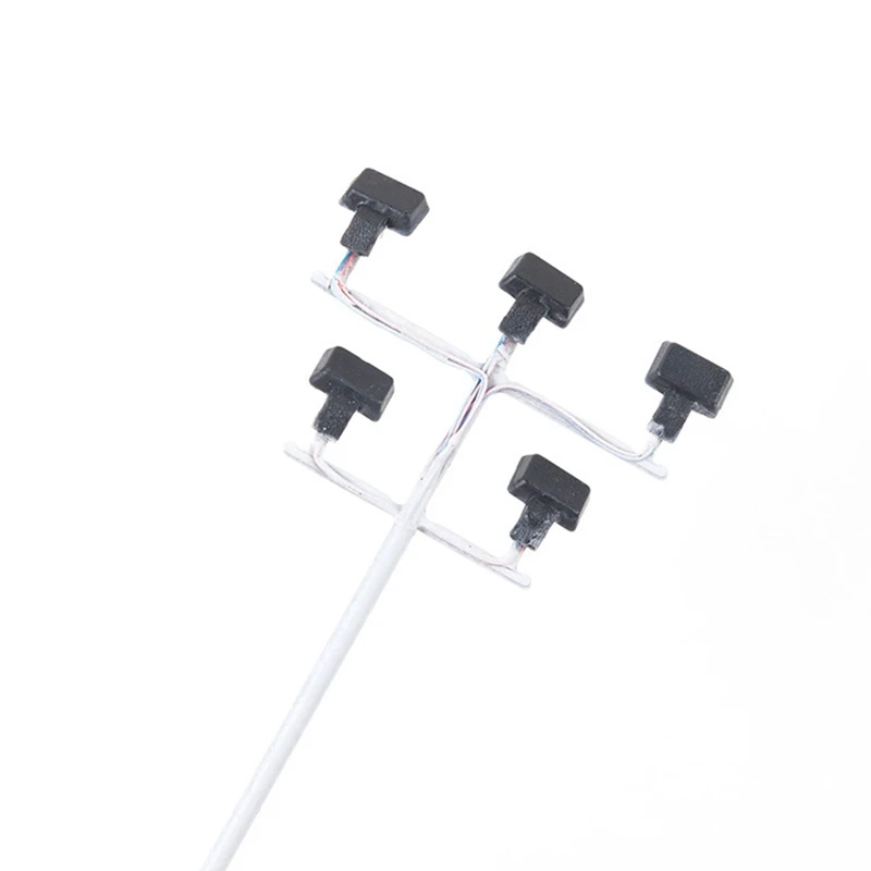 鉄道用LED照明塔,3Vランプ,景観照明部品,5個,ホースケール