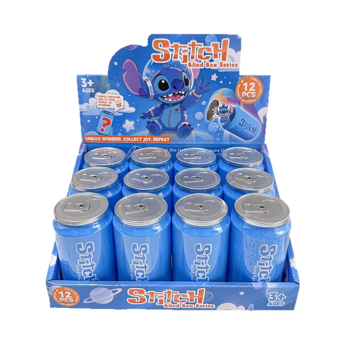 12 قطعة مجموعة غرزة صندوق أعمى العصرية لعبة تمثال Kt القط على ظهره سطح المكتب زخرفة ميني الشكل صندوق غامض