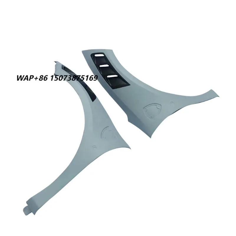 The High-quality MSY Style Carbon Fibre Body Kit Fender Side Vent Side Spoiler for 488