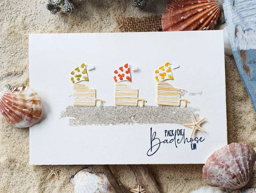 

Металлические вырубные формы Piggy Craft: пляжное кресло, декоративные элементы для скрапбукинга, ножи для вырезания, трафареты, штампы