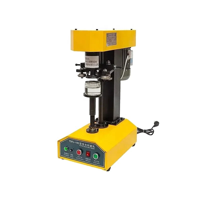 

CHFJ-160 Semi-automatic soda beer can sealing machine/tin can sealing machine