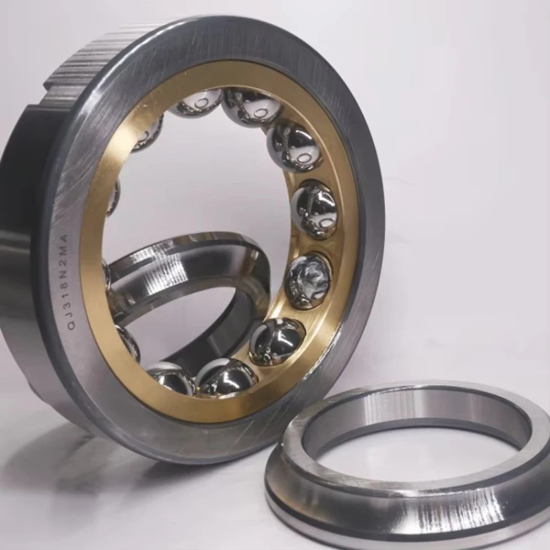 

Подшипники радиально-упорные QJ 318 N2MA, QJ 315 N2MA, QJ 317 N2MA (четырехточечные контактные шарикоподшипники)