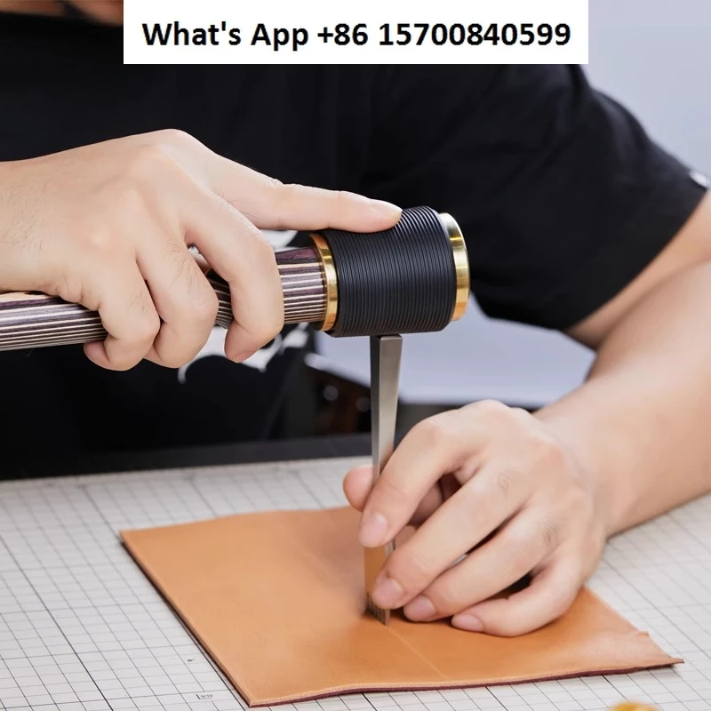 

Leather Carving Hammer Handmade Leather Tools Leather Printing Hammer Chopping Hammer